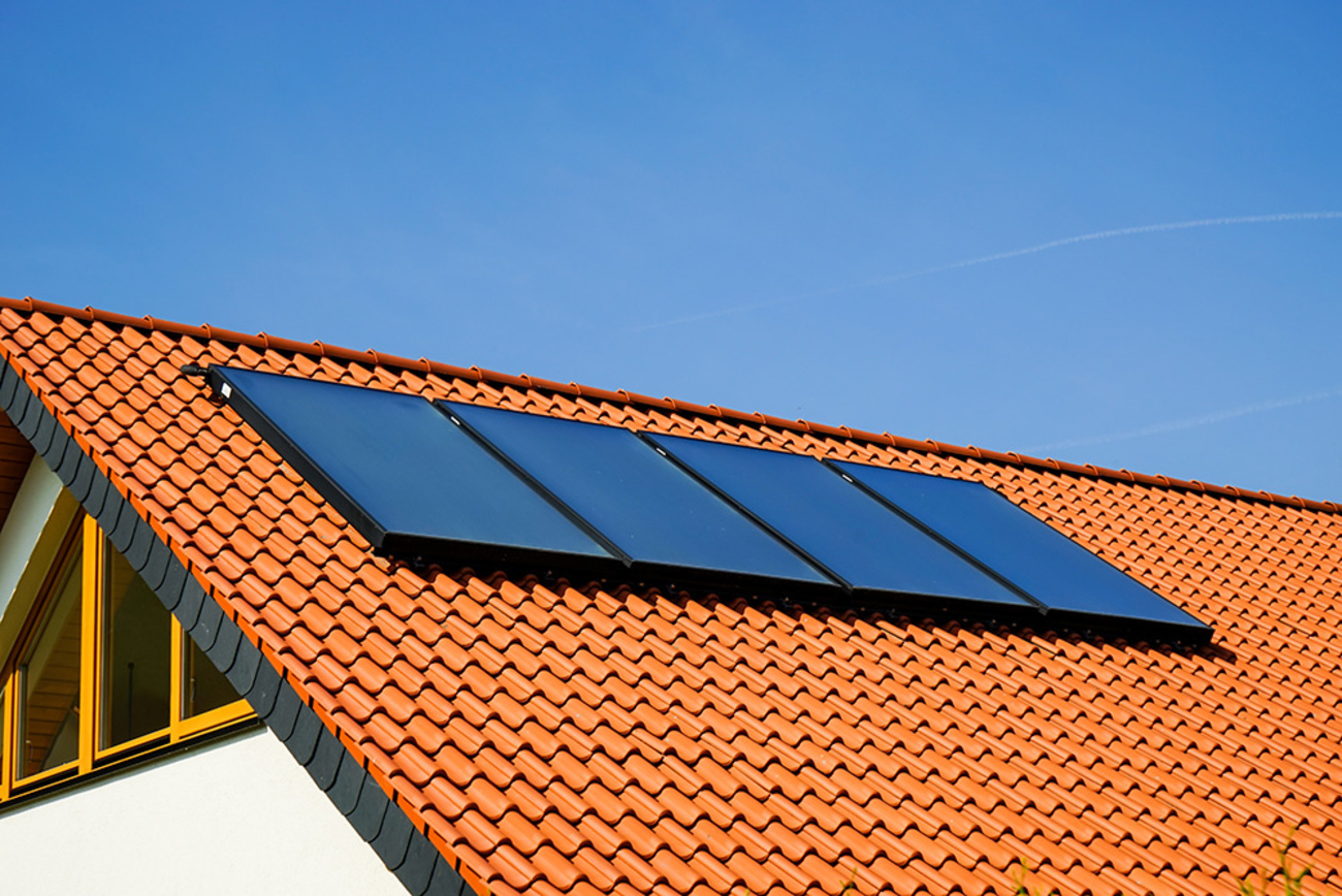 Solarthermie bei Elektrotechnik Georg Jakob GmbH in Bessenbach