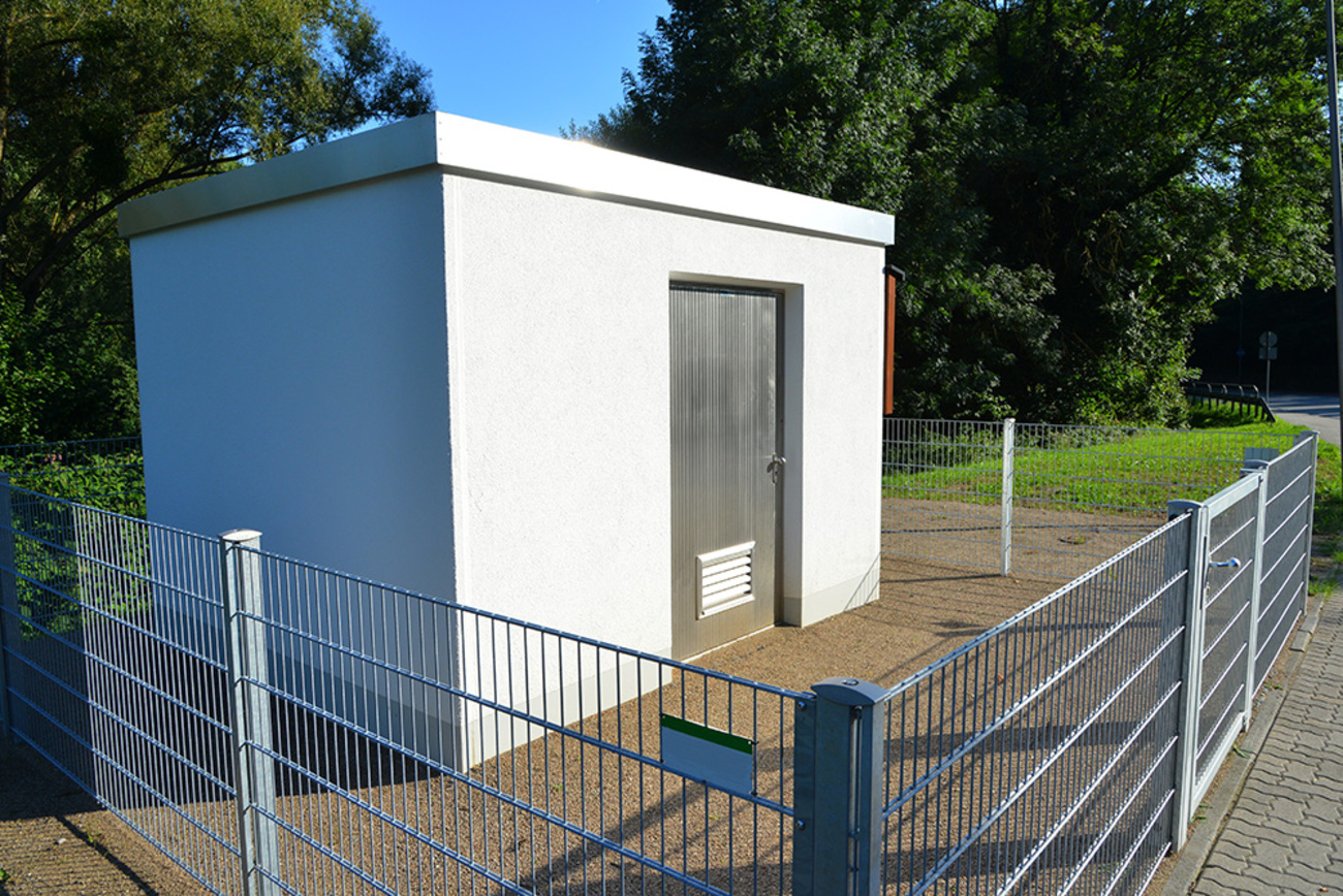 Trafo&shy;stationen bei Elektrotechnik Georg Jakob GmbH in Bessenbach
