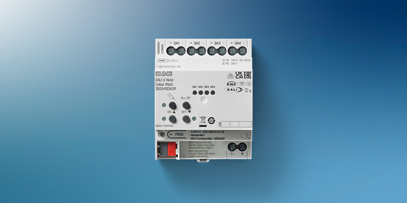 KNX DALI 2 Gateway Colour bei Elektrotechnik Georg Jakob GmbH in Bessenbach